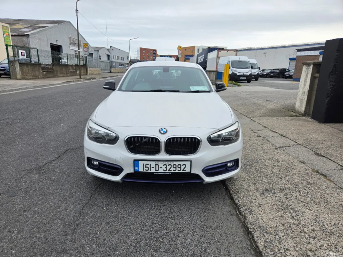 BMW 1-Series Hatchback, Diesel, 2015, White