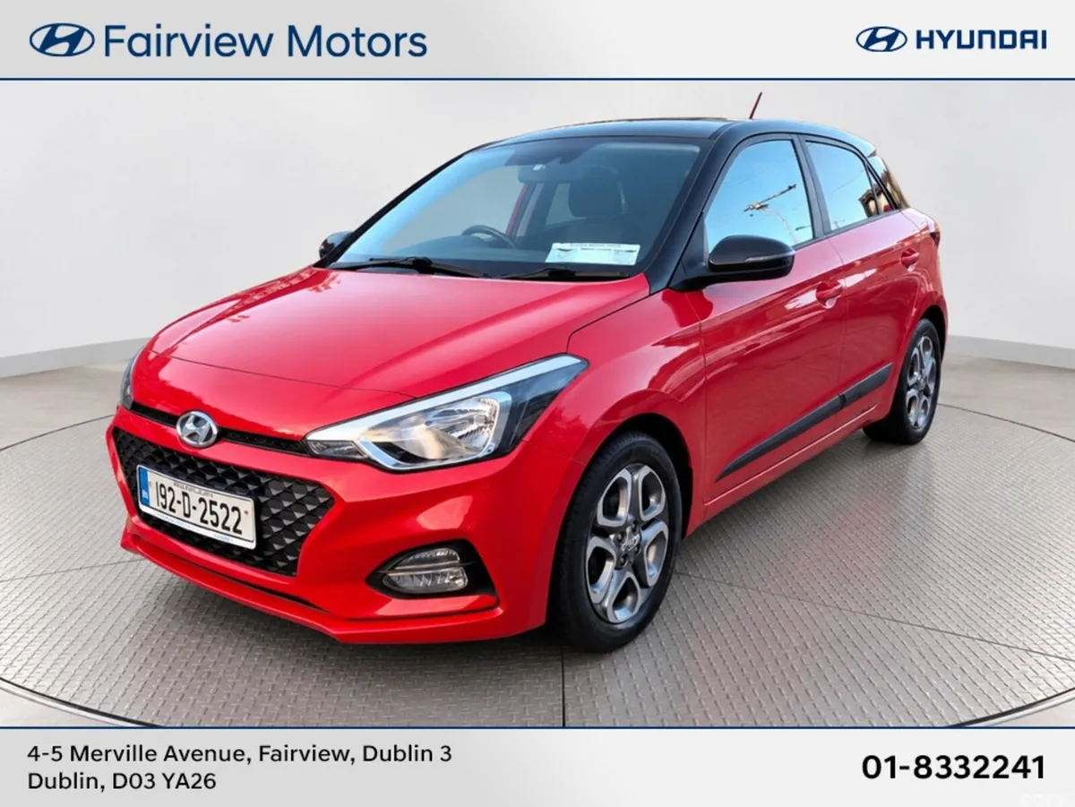 Hyundai i20 Hatchback, Petrol, 2019, Red