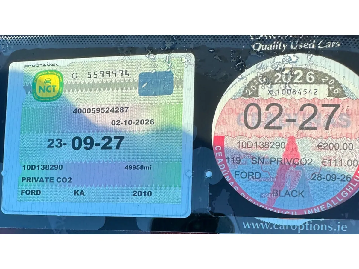 Ford KA Hatchback, Petrol, 2010, Black