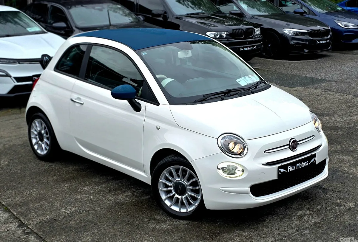 Fiat 500 Hatchback, Petrol, 2016, White