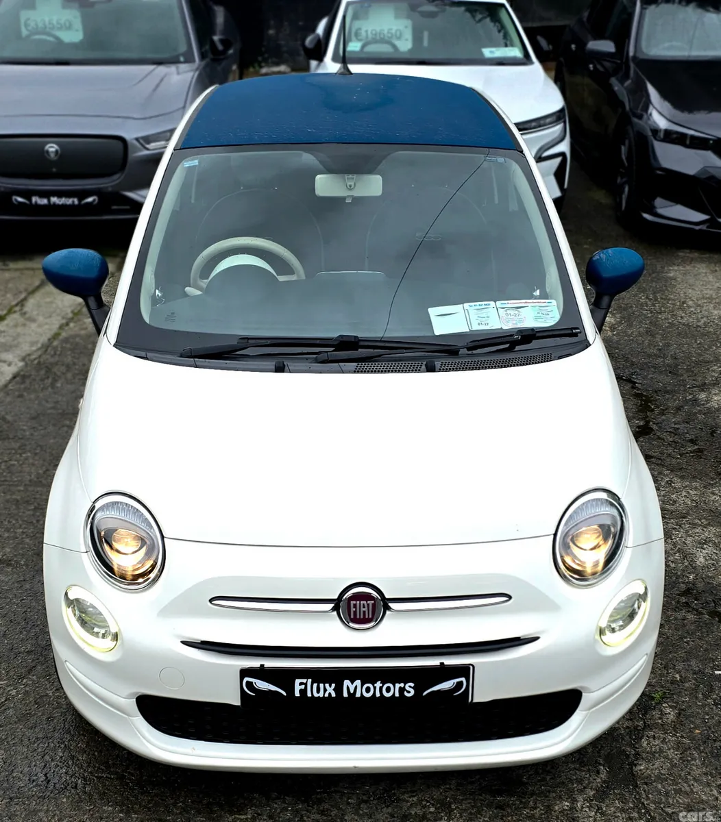 Fiat 500 Hatchback, Petrol, 2016, White