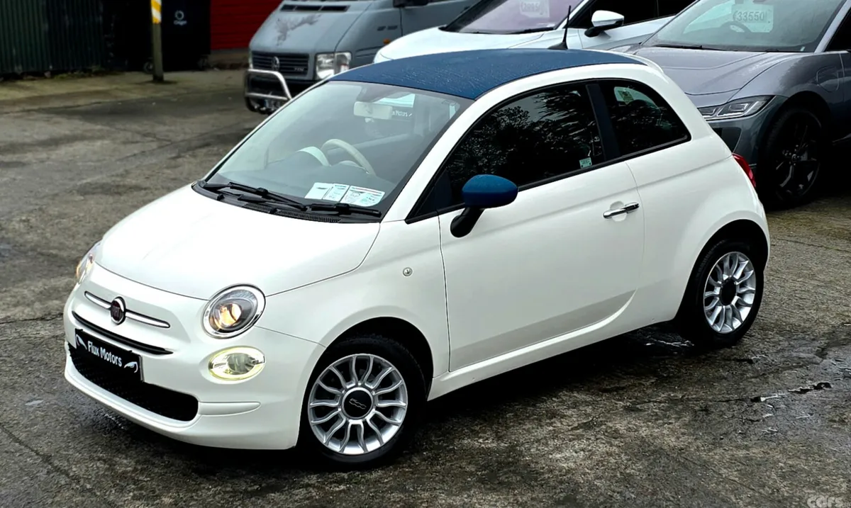 Fiat 500 Hatchback, Petrol, 2016, White