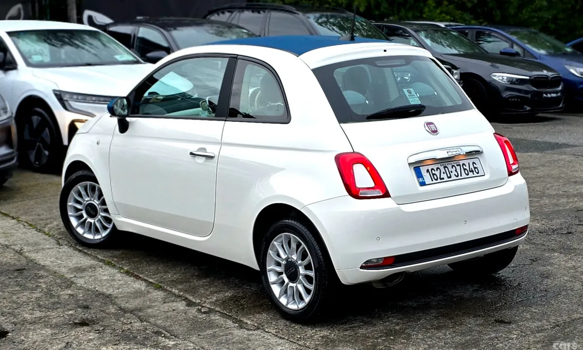 Fiat 500 Hatchback, Petrol, 2016, White