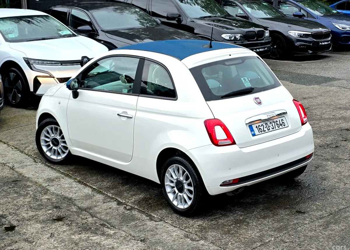Fiat 500 Hatchback, Petrol, 2016, White