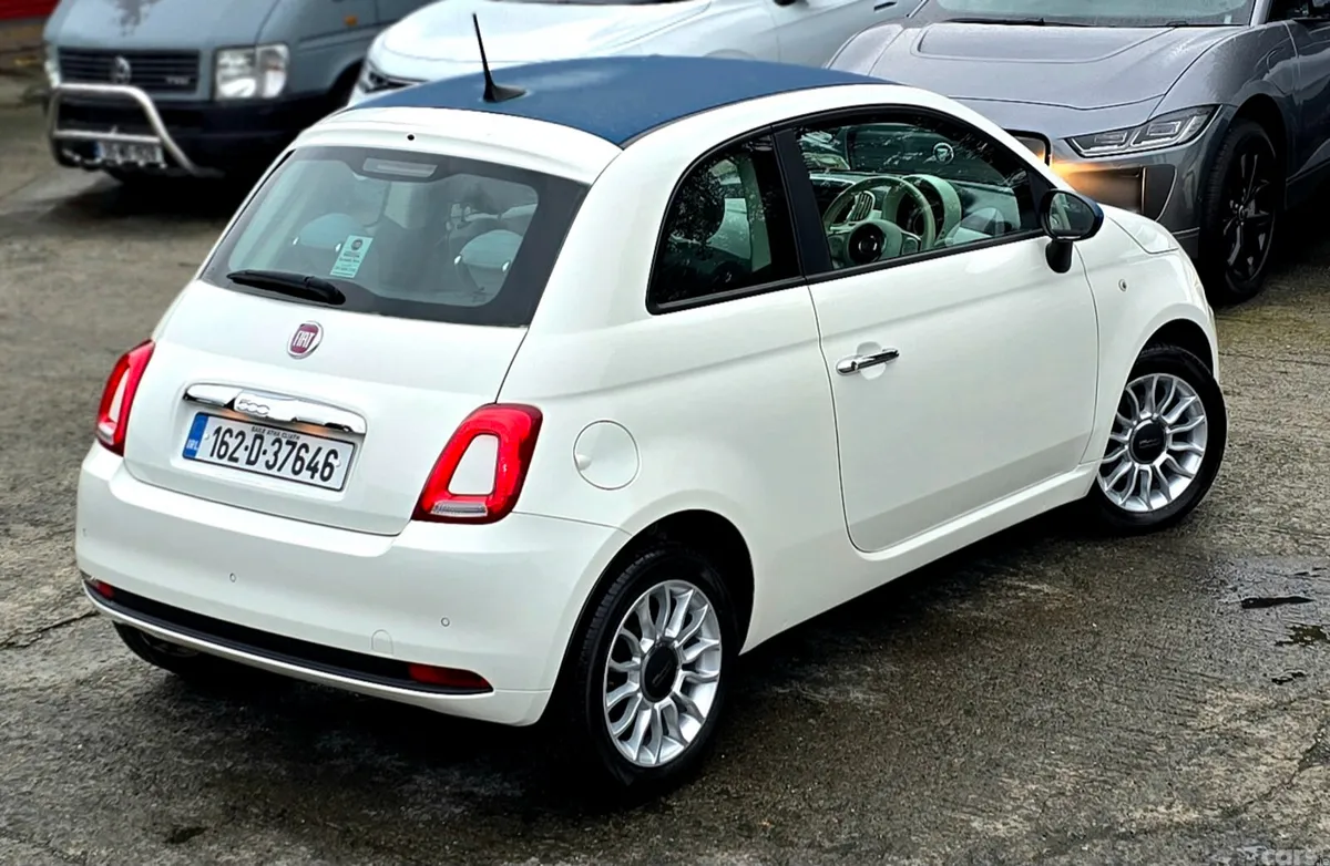 Fiat 500 Hatchback, Petrol, 2016, White