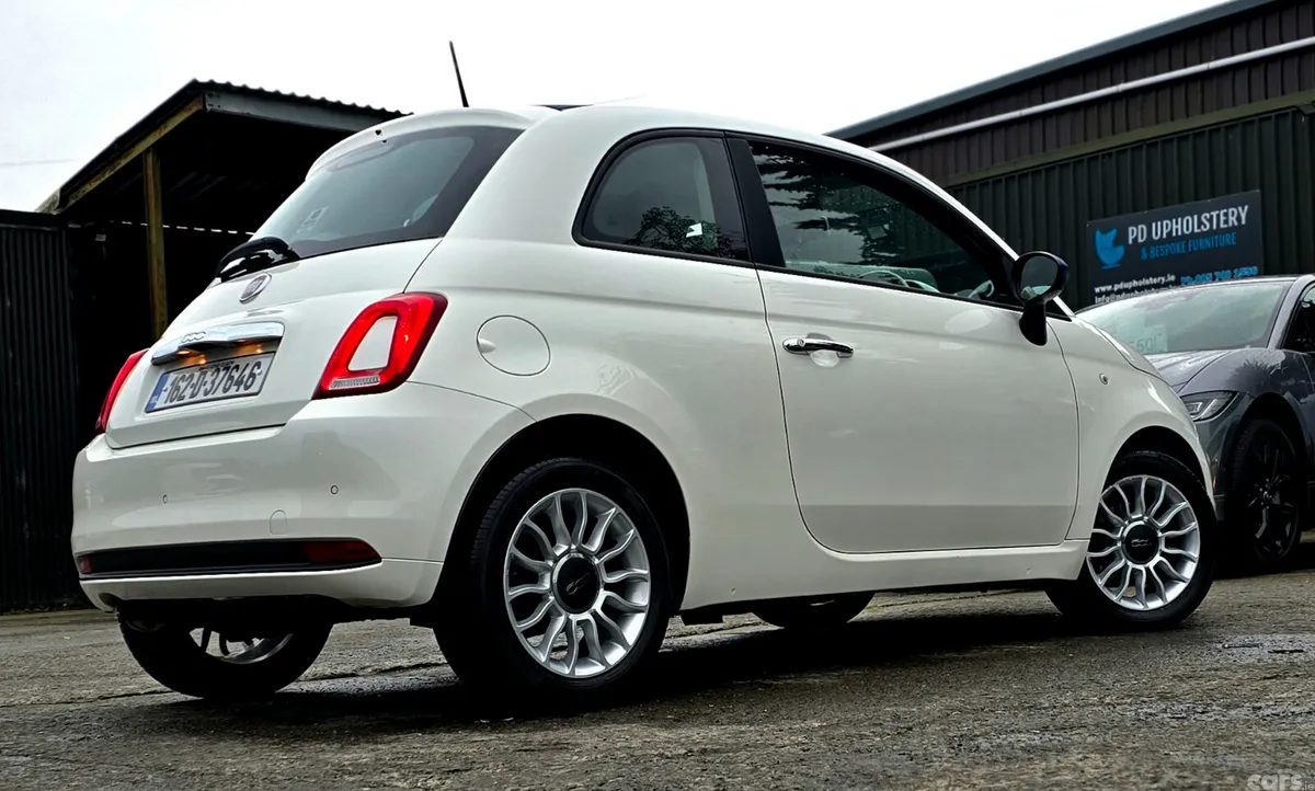 Fiat 500 Hatchback, Petrol, 2016, White