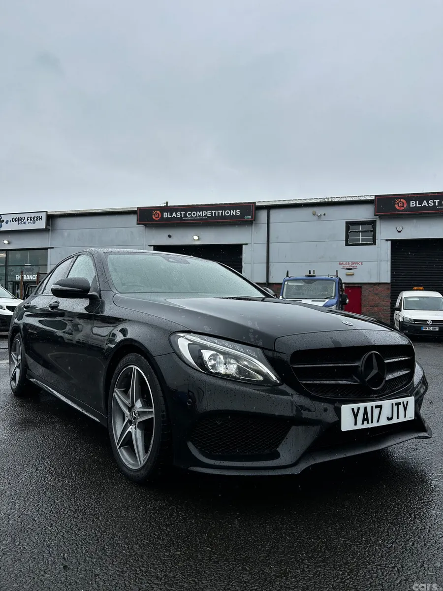 Mercedes-Benz C-Class Saloon, Diesel, 2017, Black