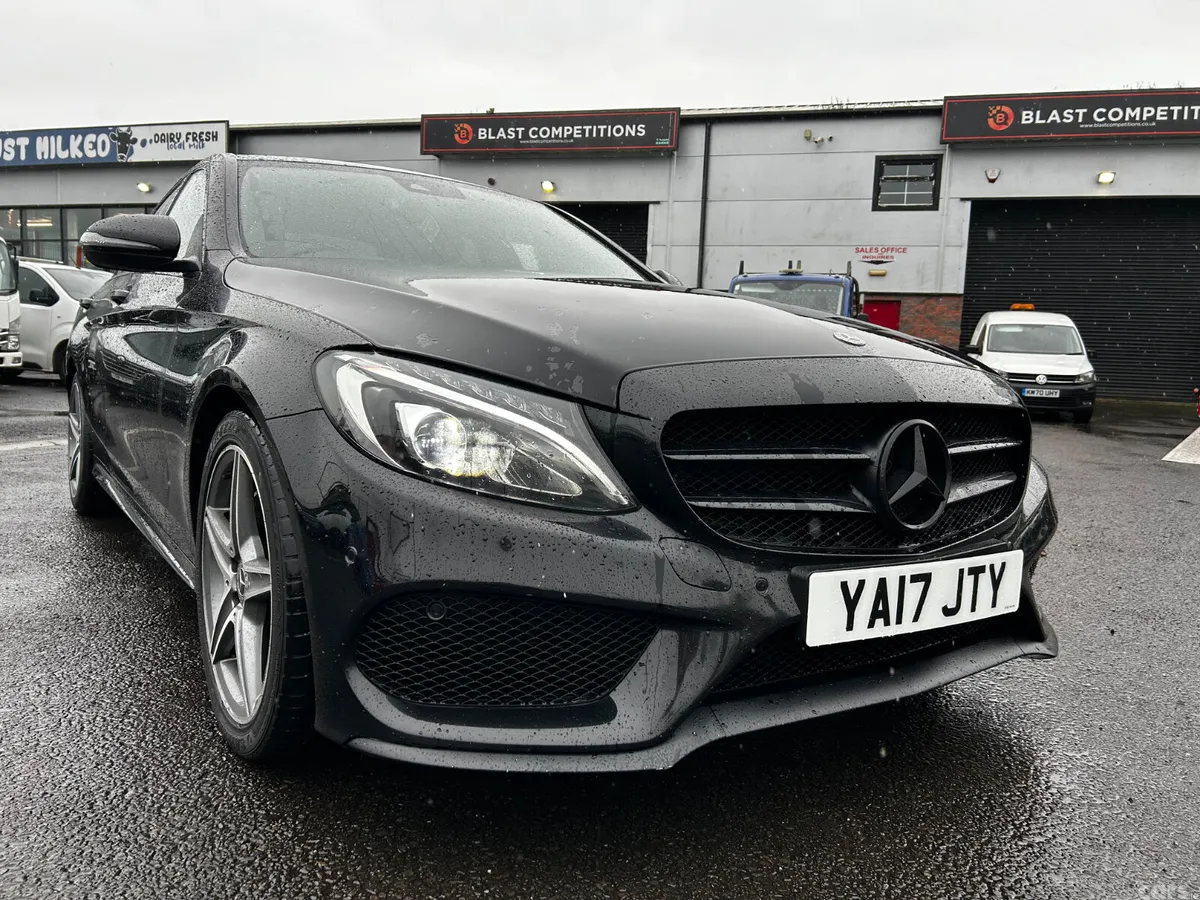 Mercedes-Benz C-Class Saloon, Diesel, 2017, Black