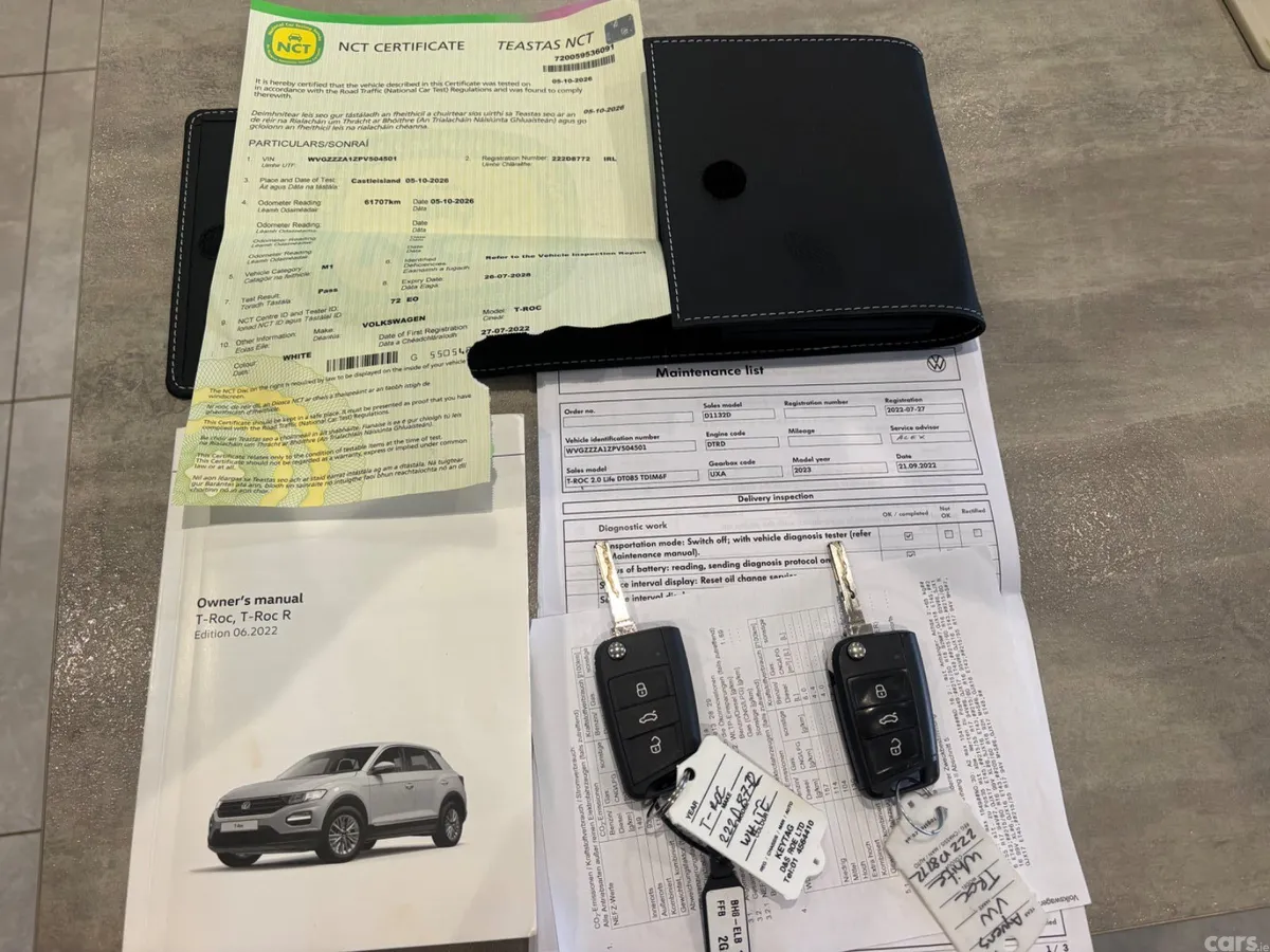 Volkswagen T-Roc SUV, Diesel, 2022, White