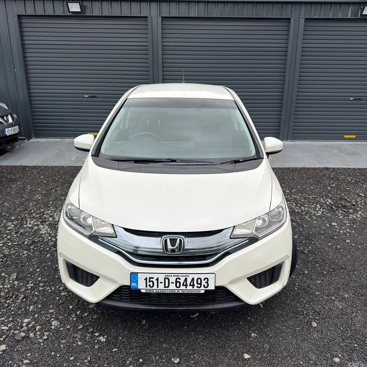 Honda Fit Hatchback, Petrol Hybrid, 2015, White