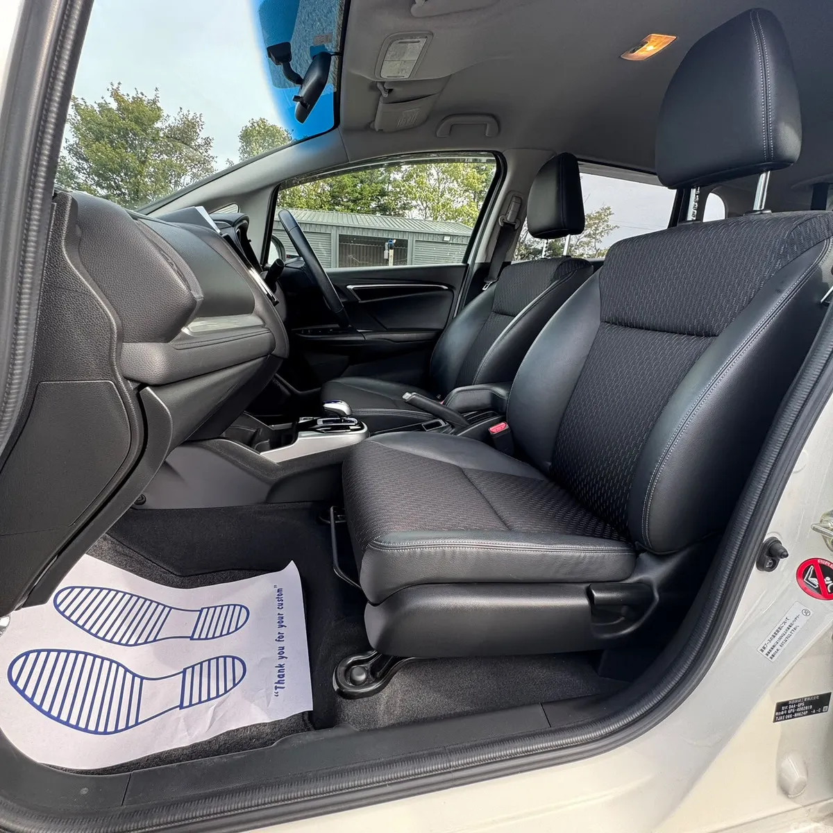 Honda Fit Hatchback, Petrol Hybrid, 2015, White
