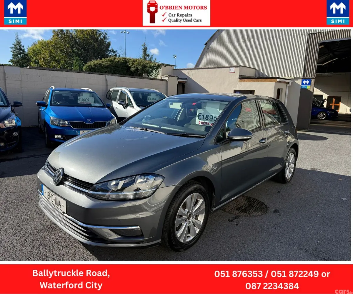 Volkswagen Golf Estate, Petrol, 2019, Grey