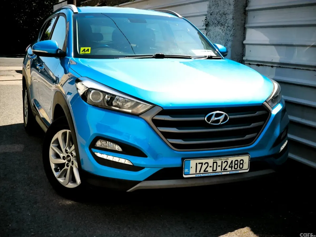 Hyundai Tucson SUV, Diesel, 2017, Blue