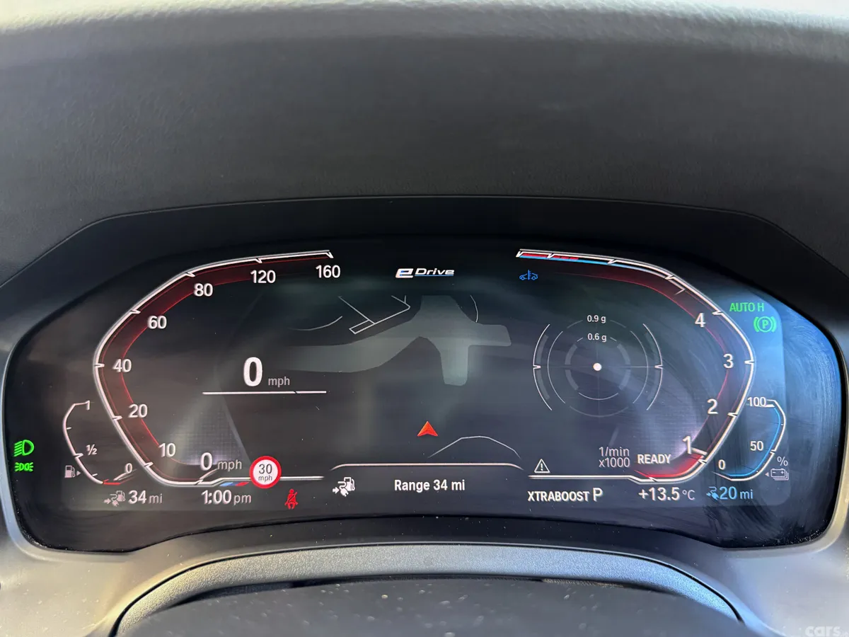 BMW 3-Series Estate, Petrol Plug-in Hybrid, 2022, Blue
