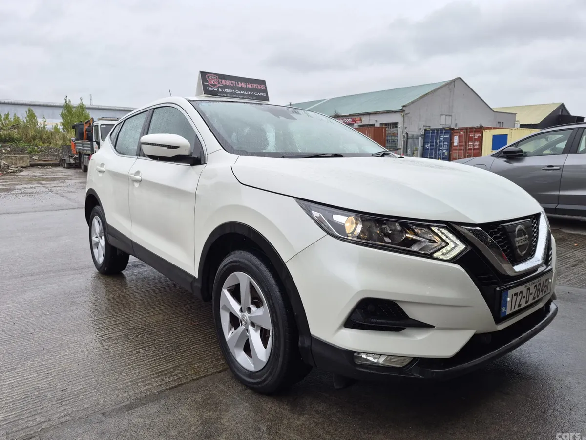 Nissan Qashqai SUV, Petrol, 2017, White