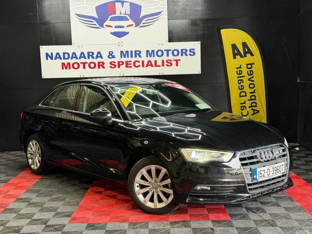 Audi A3 Saloon, Petrol, 2015, Black