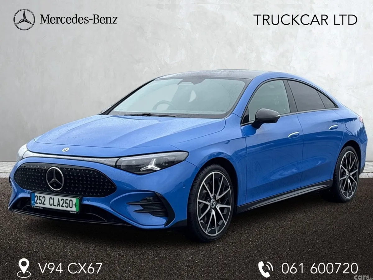 Mercedes-Benz CLA Saloon, Electric, 2025, Blue