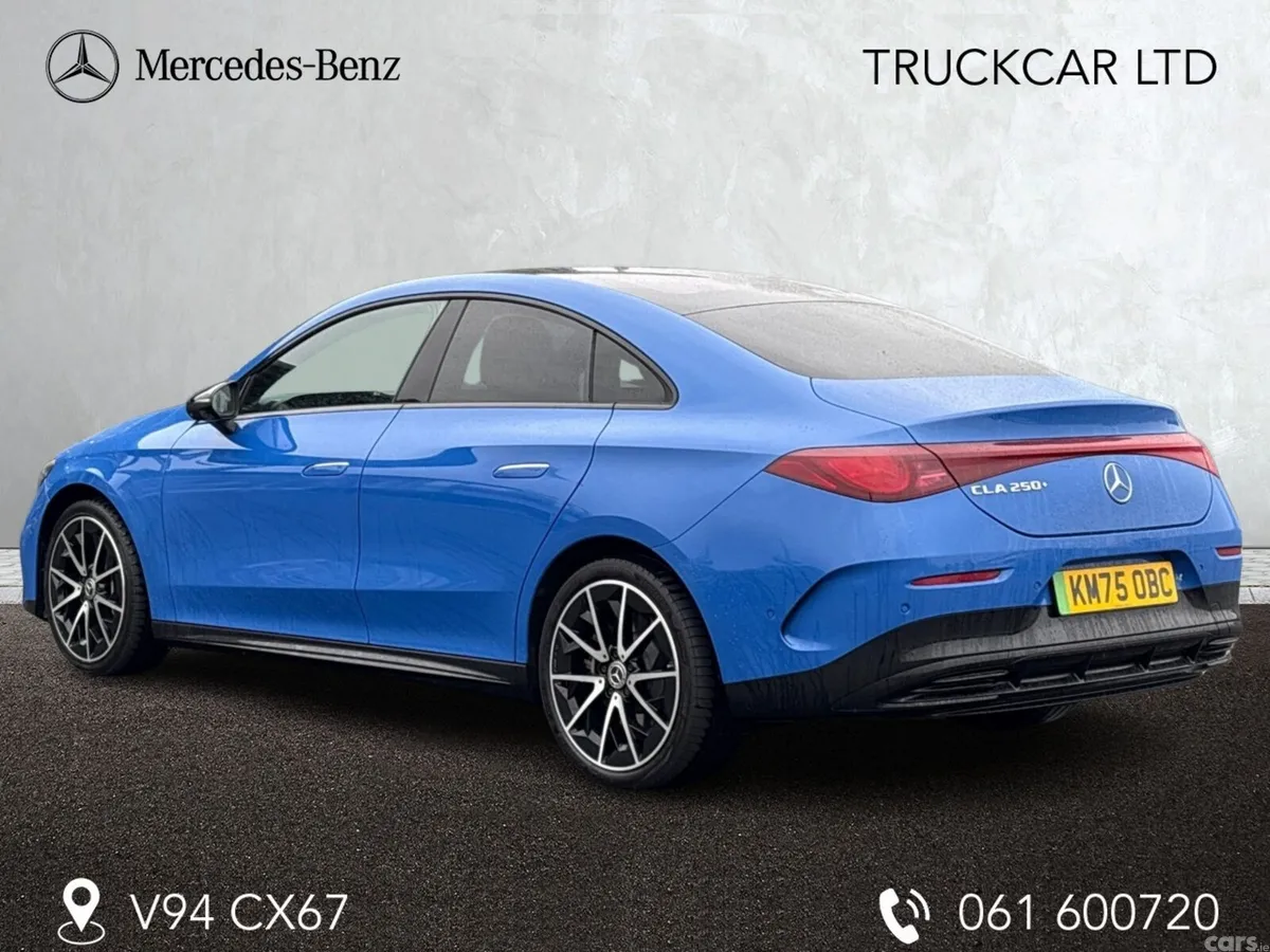 Mercedes-Benz CLA Saloon, Electric, 2025, Blue