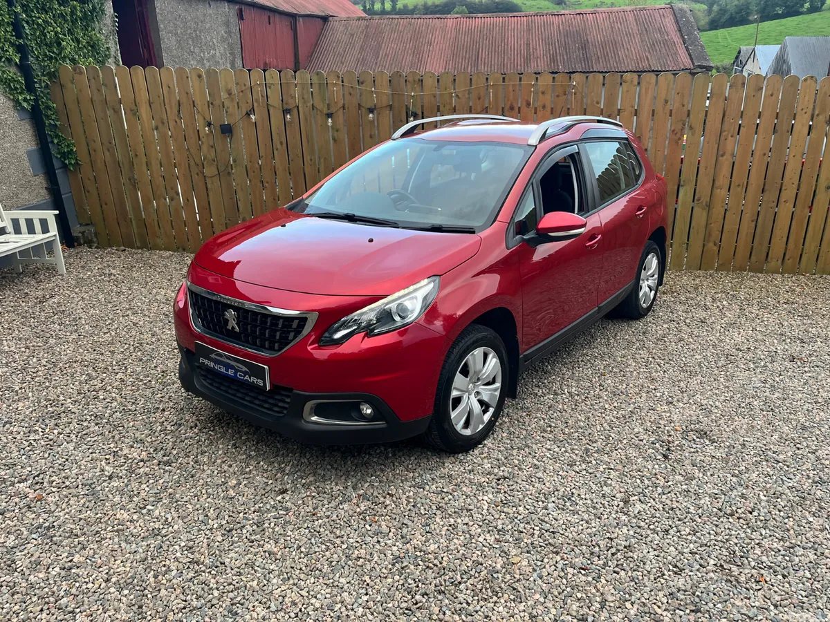 Peugeot 2008 Hatchback, Petrol, 2018, Red