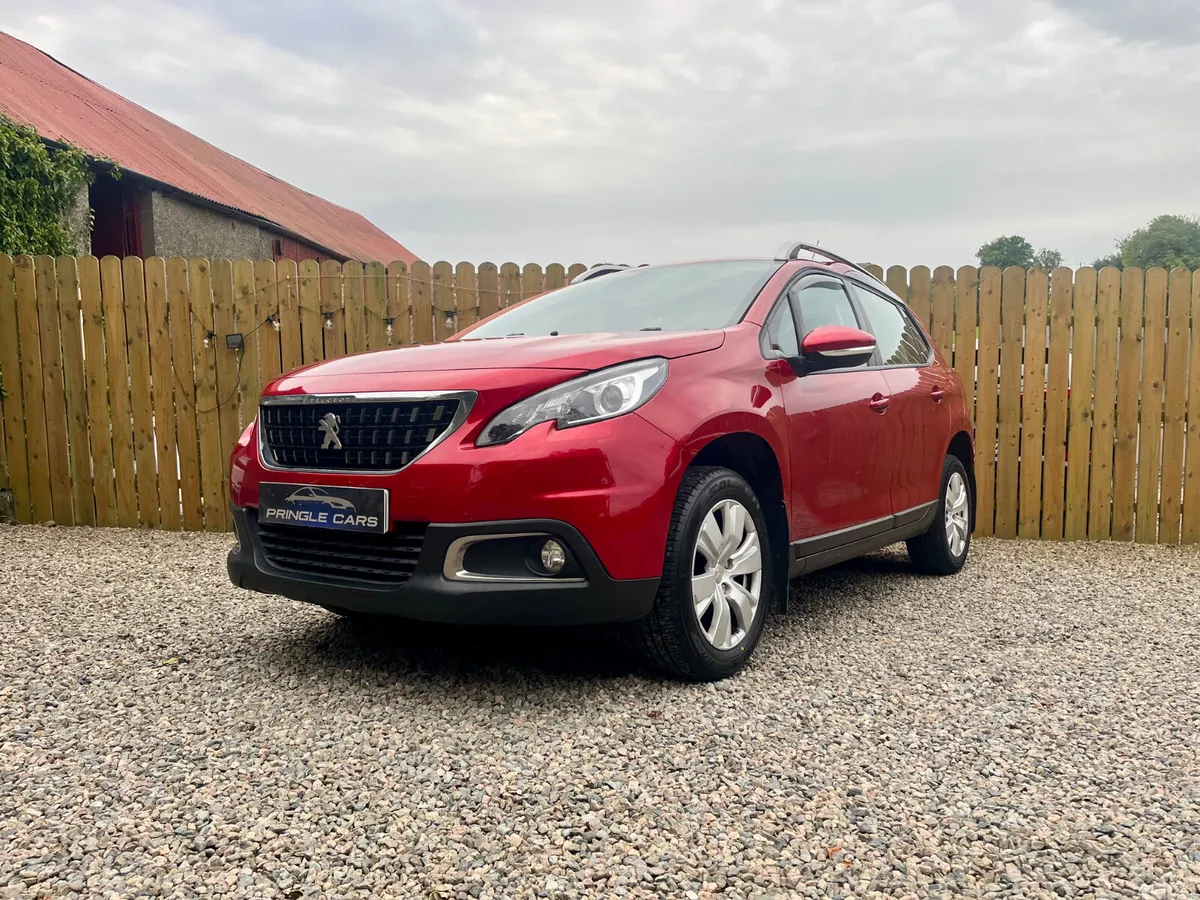 Peugeot 2008 Hatchback, Petrol, 2018, Red