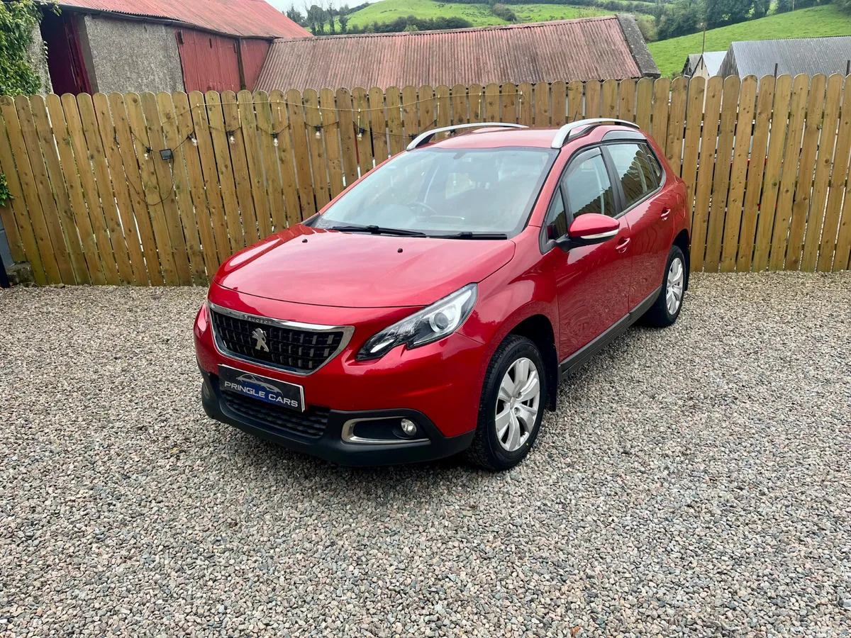 Peugeot 2008 Hatchback, Petrol, 2018, Red