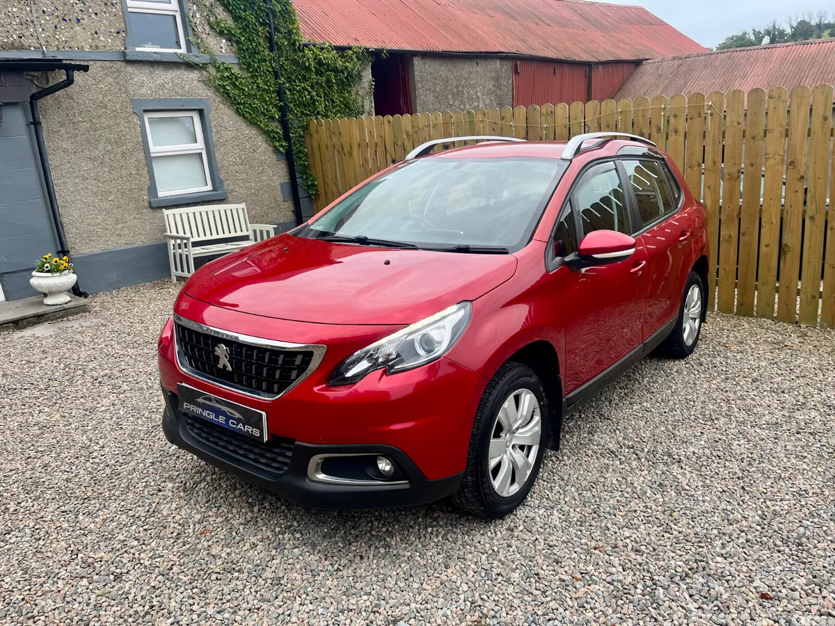 Peugeot 2008 Hatchback, Petrol, 2018, Red
