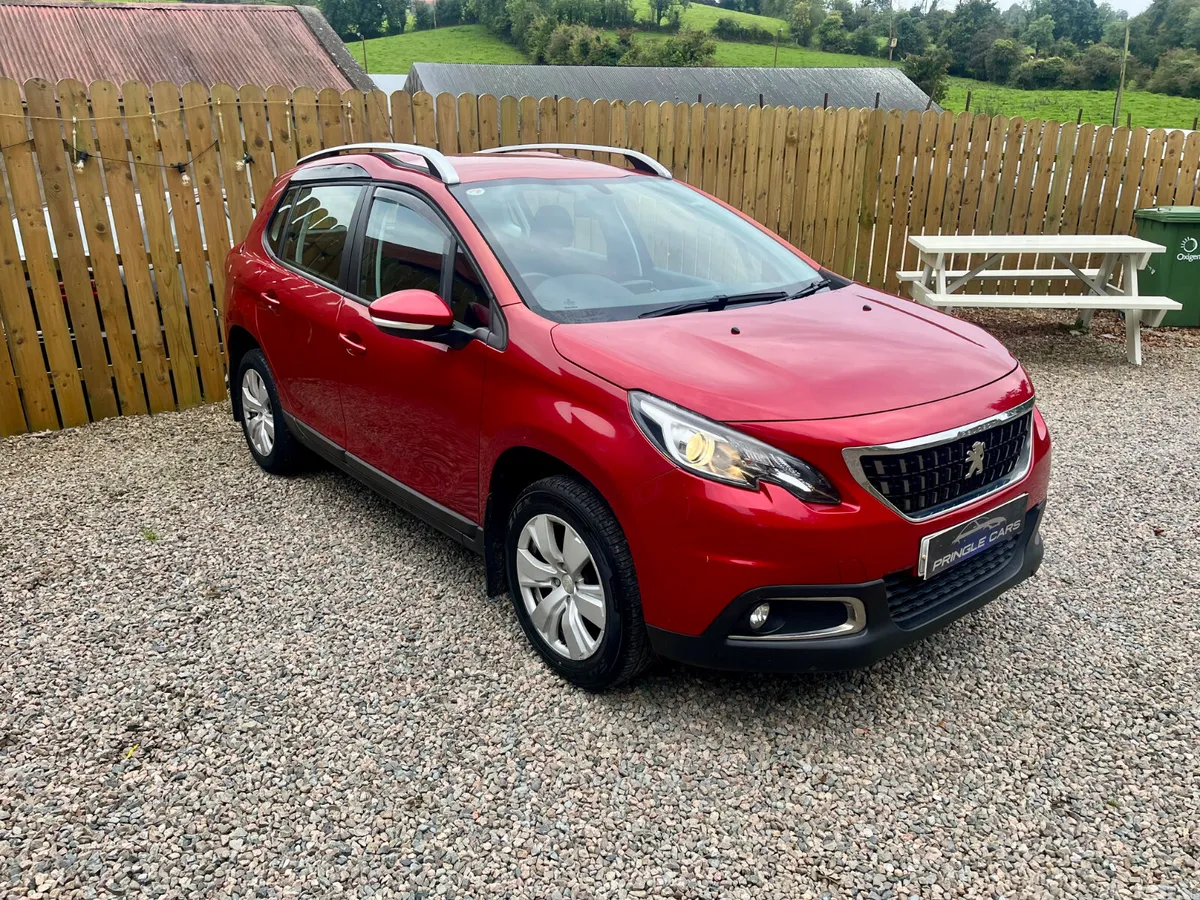 Peugeot 2008 Hatchback, Petrol, 2018, Red