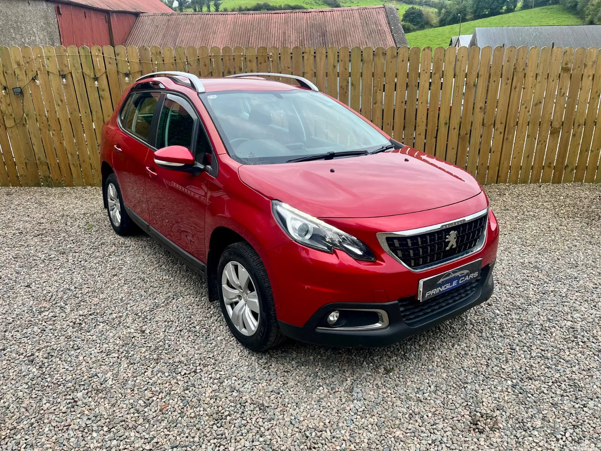 Peugeot 2008 Hatchback, Petrol, 2018, Red