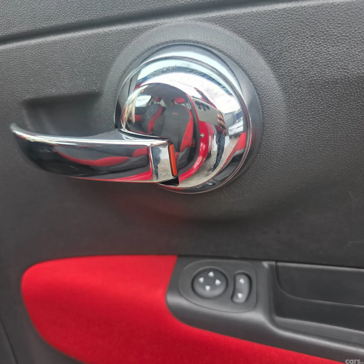 Fiat 500 Hatchback, Petrol, 2016, Red