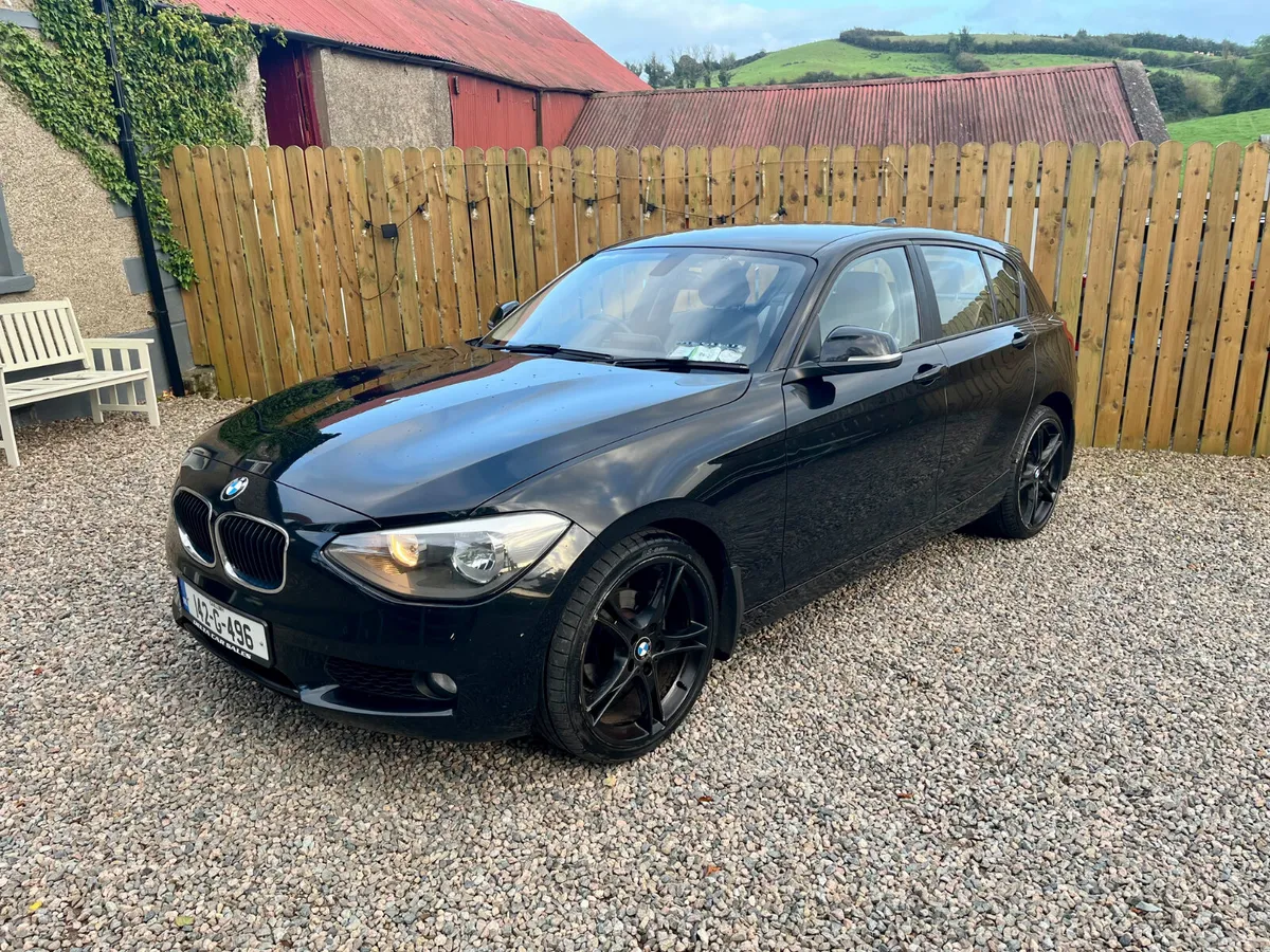 BMW 1-Series Hatchback, Diesel, 2014, Black