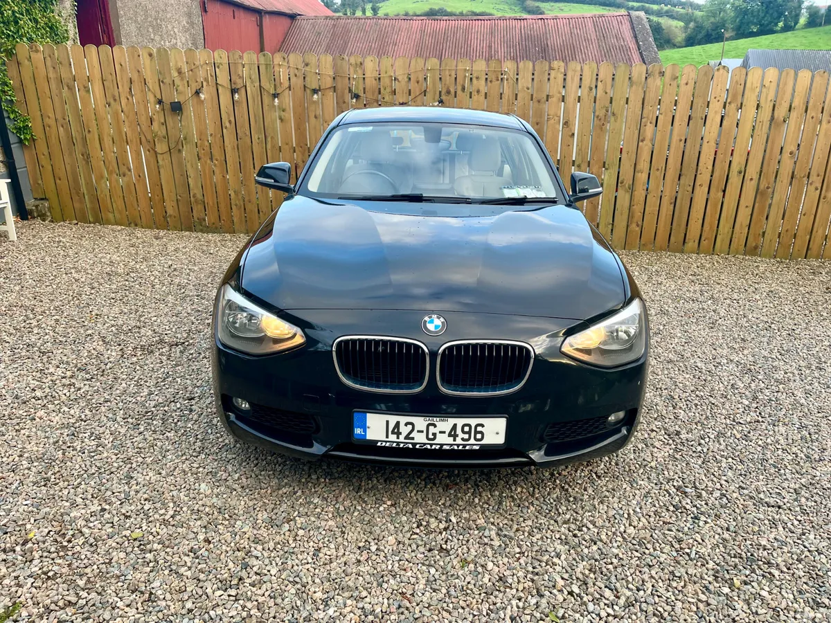 BMW 1-Series Hatchback, Diesel, 2014, Black