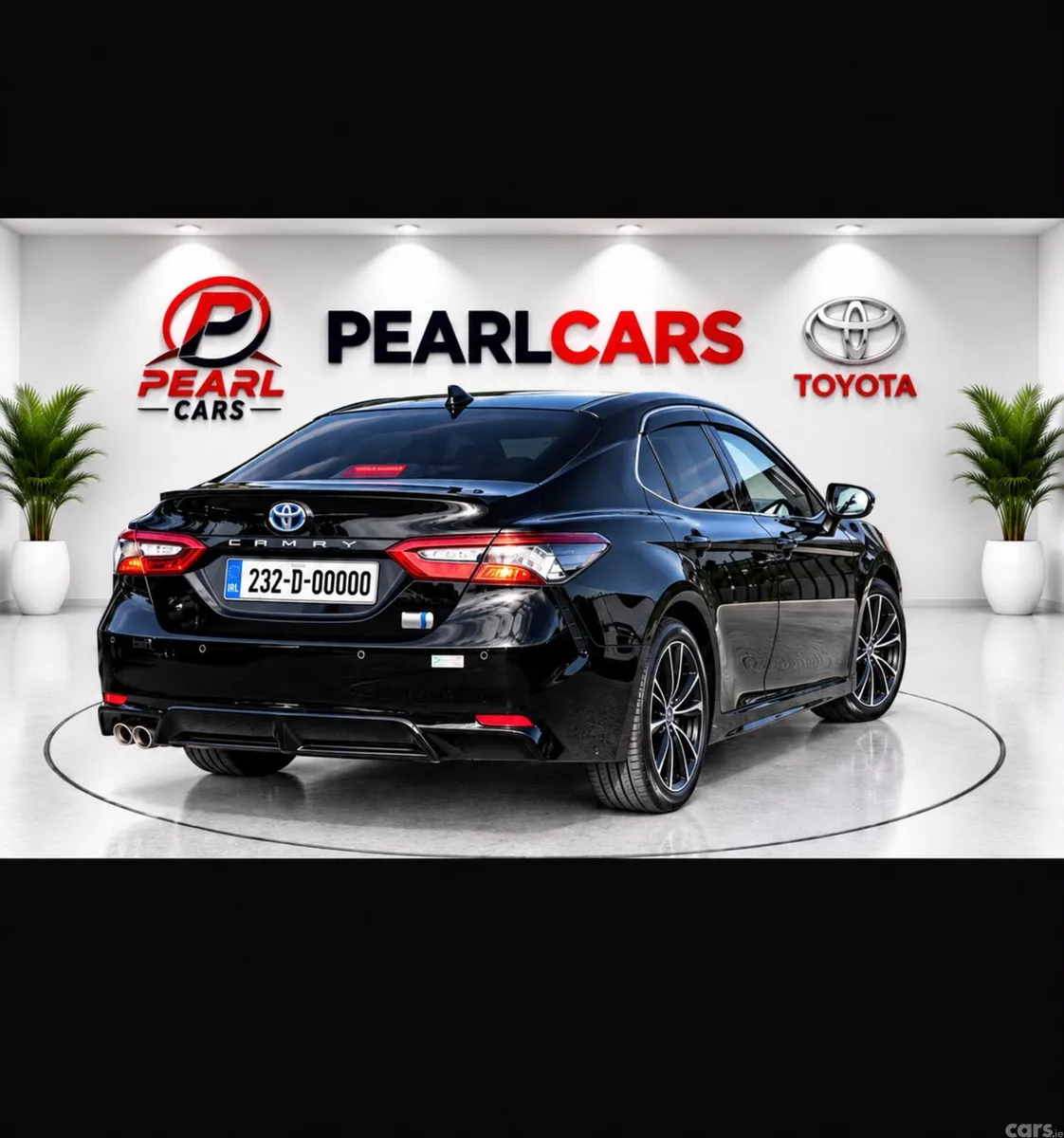 Toyota Camry Saloon, Petrol Hybrid, 2023, Black