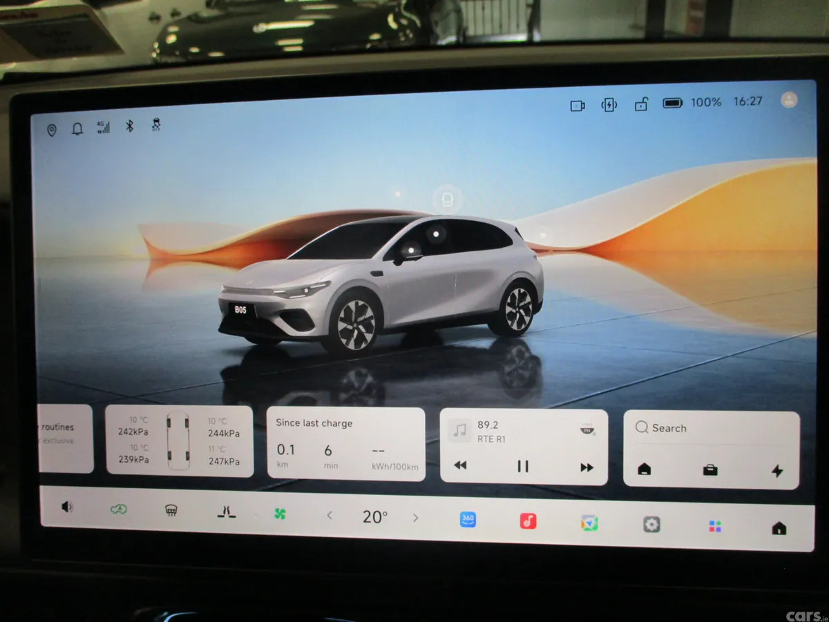 Leapmotor B05 Hatchback, Electric, 2026, Grey
