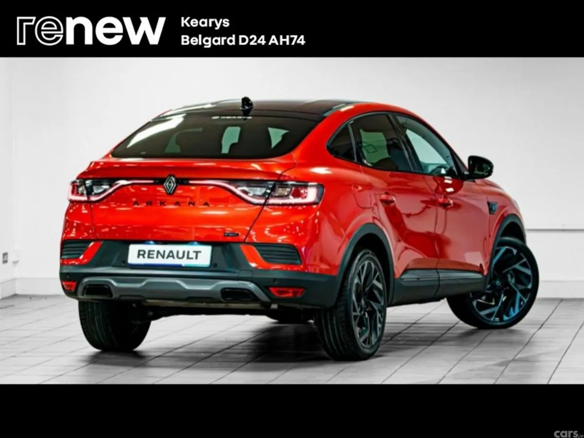 Renault Arkana Hatchback, Petrol, 2024, Red