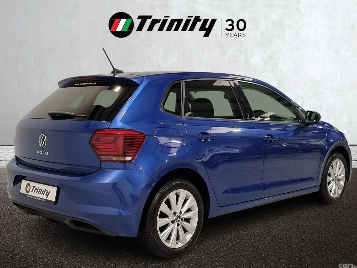 Volkswagen Polo Hatchback, Petrol, 2021, Blue