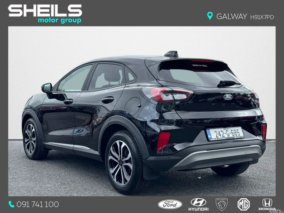 Ford Puma MPV, Petrol Hybrid, 2024, Black
