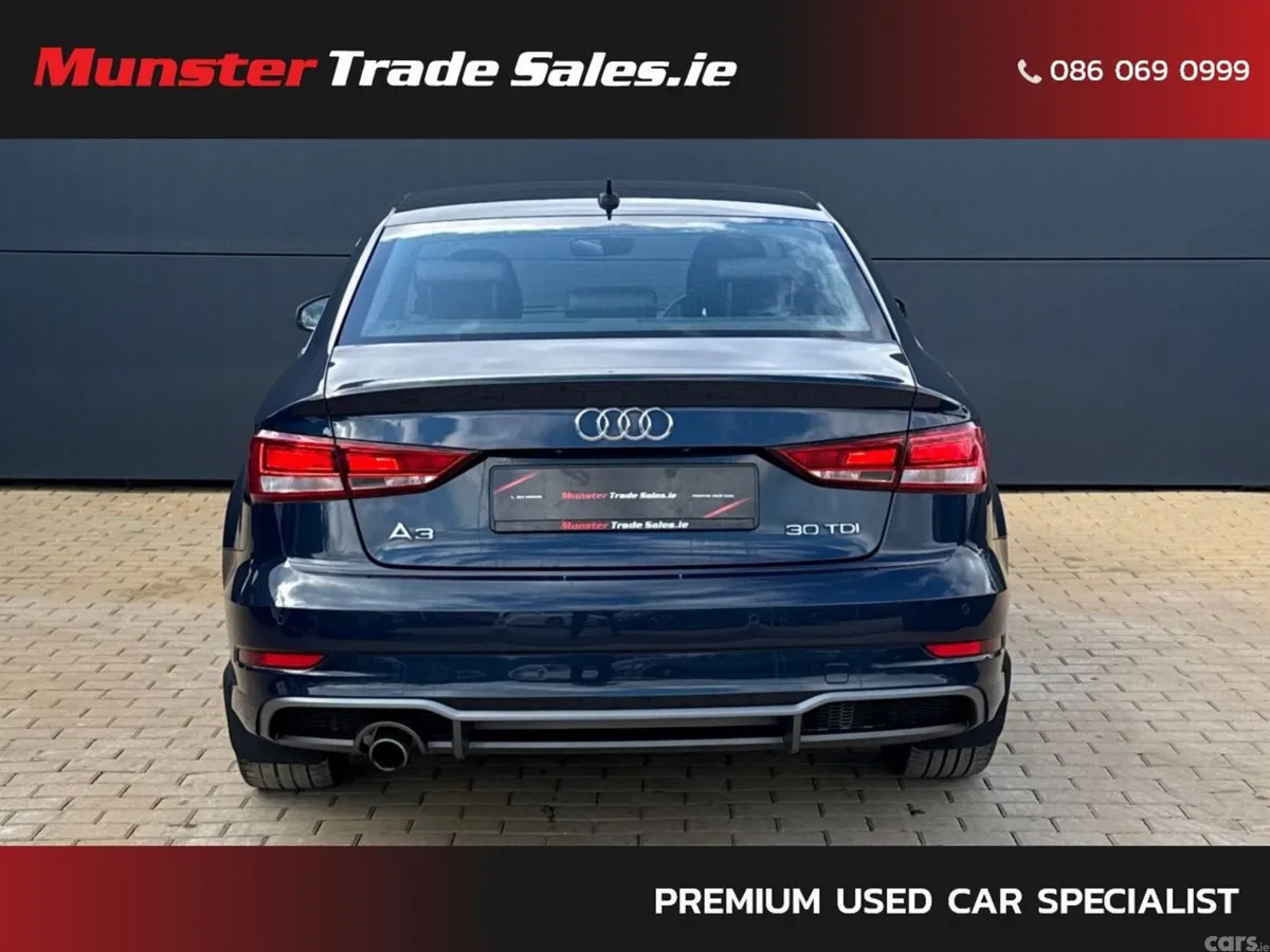 Audi A3 Saloon, Diesel, 2019, Blue