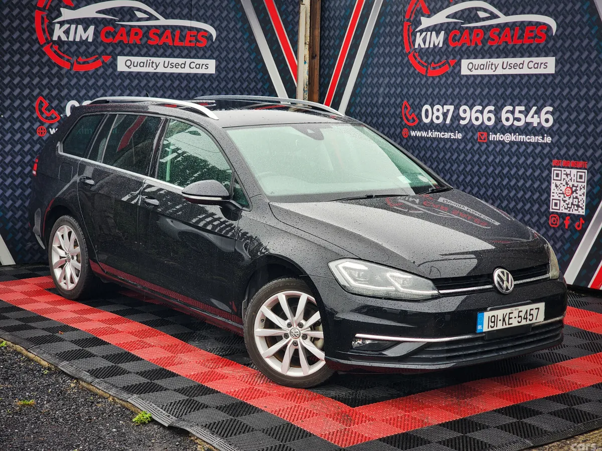 Volkswagen Golf Estate, Petrol, 2019, Black