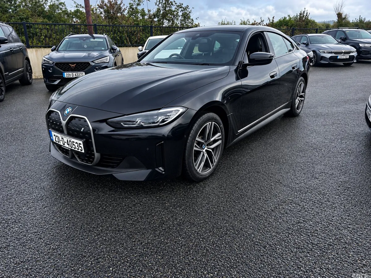 BMW i4 Saloon, Electric, 2023, Black