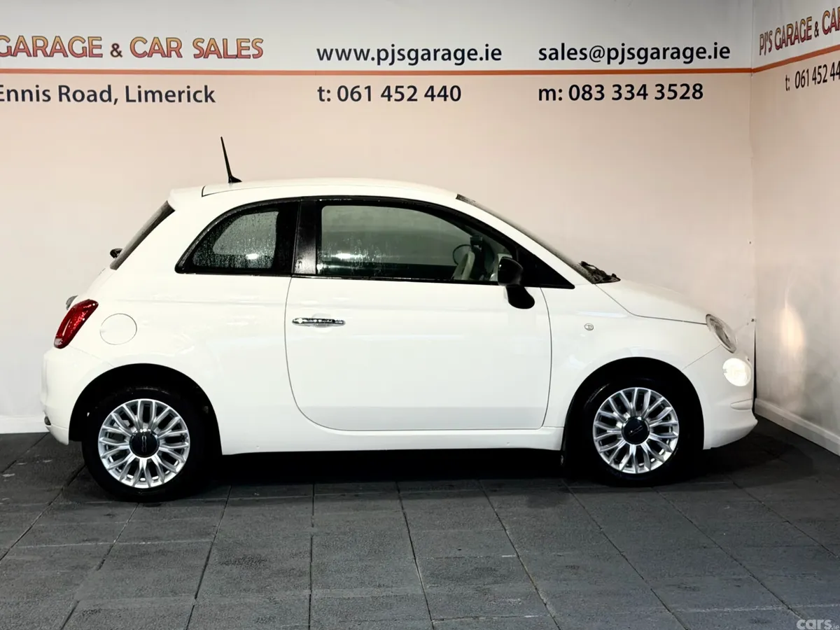 Fiat 500 Hatchback, Petrol, 2017, White