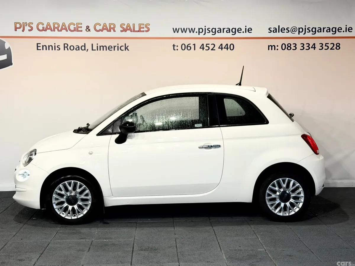 Fiat 500 Hatchback, Petrol, 2017, White