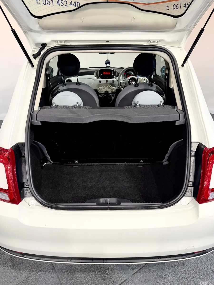 Fiat 500 Hatchback, Petrol, 2017, White
