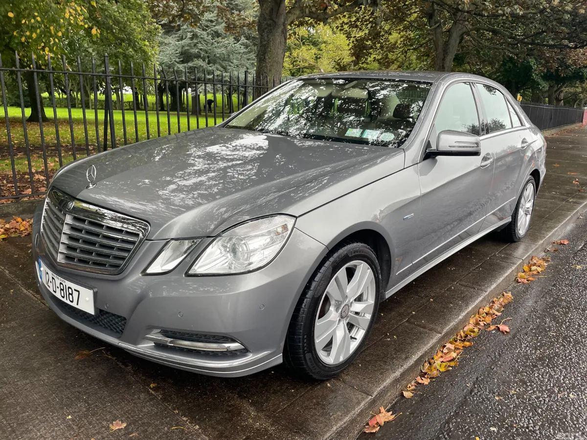 Mercedes-Benz E-Class Saloon, Diesel, 2012, Silver