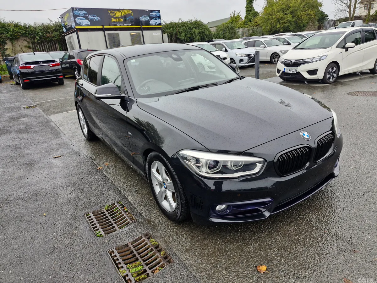 BMW 1-Series Hatchback, Petrol, 2015, Black