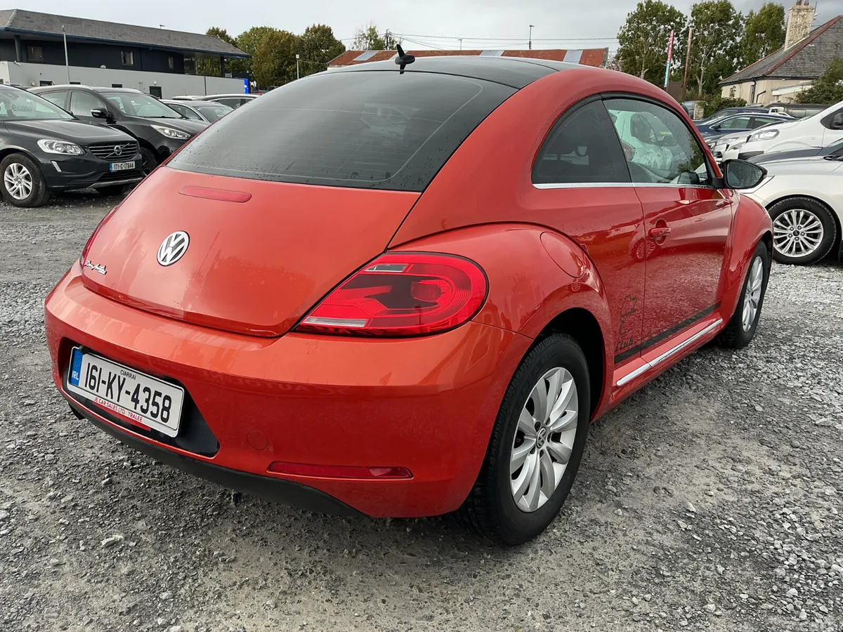 Volkswagen Beetle Hatchback, Petrol, 2016, Orange