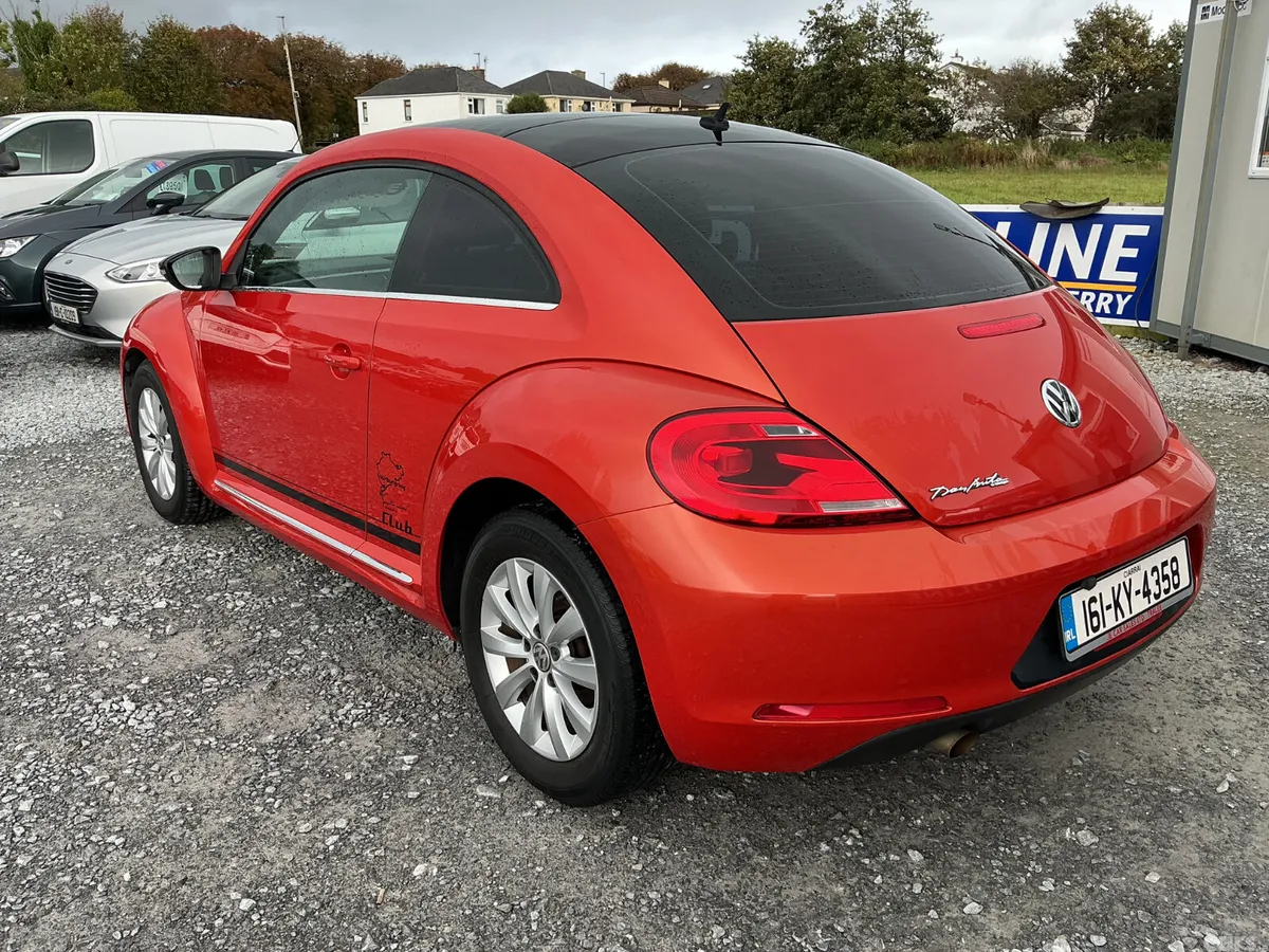 Volkswagen Beetle Hatchback, Petrol, 2016, Orange