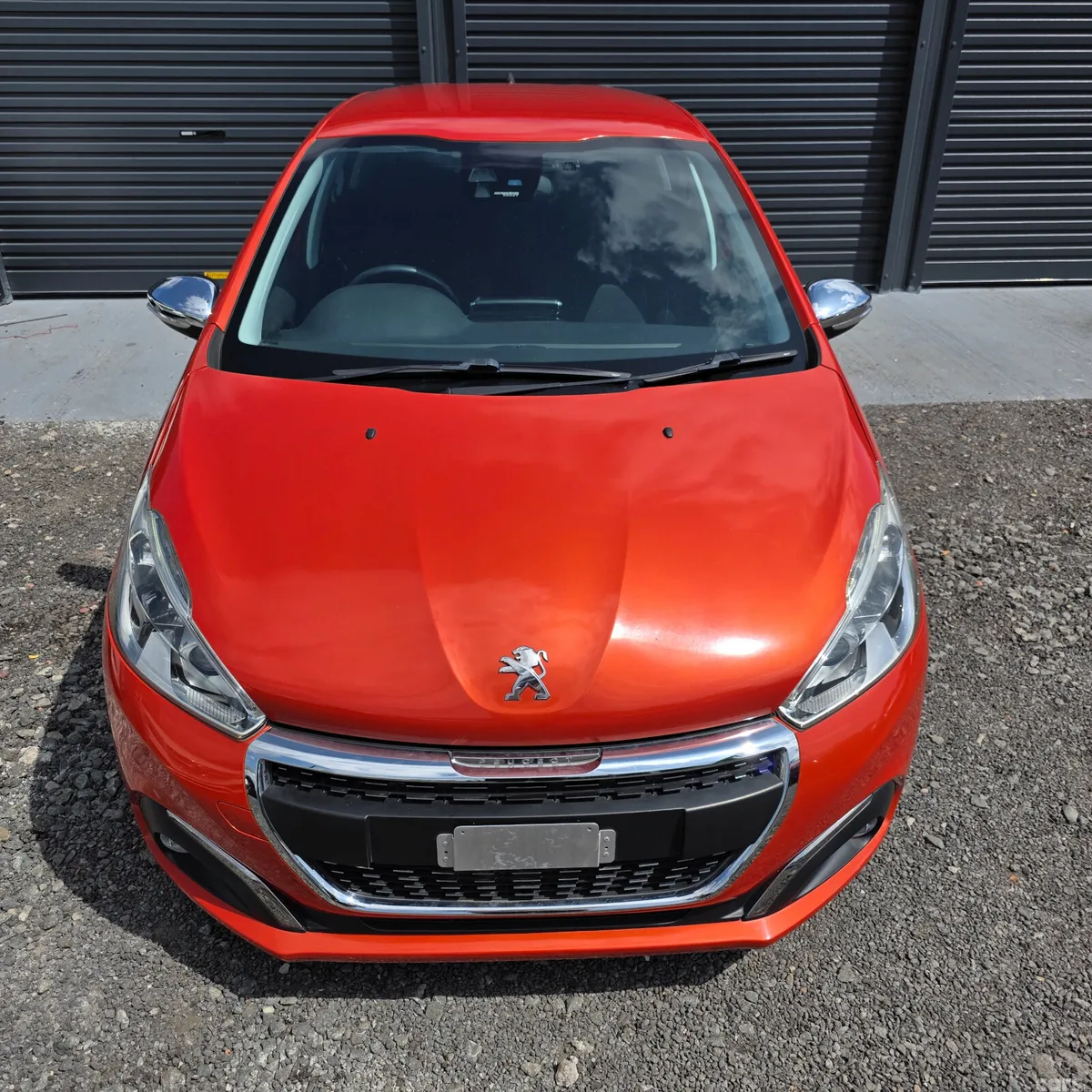 Peugeot 208 Hatchback, Petrol, 2017, Orange