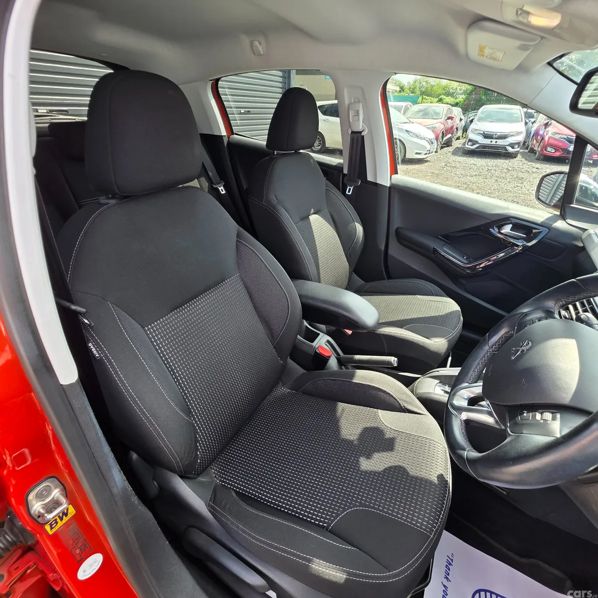 Peugeot 208 Hatchback, Petrol, 2017, Orange