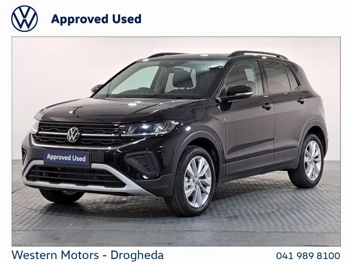 Volkswagen T-Cross SUV, Petrol, 2026, Black