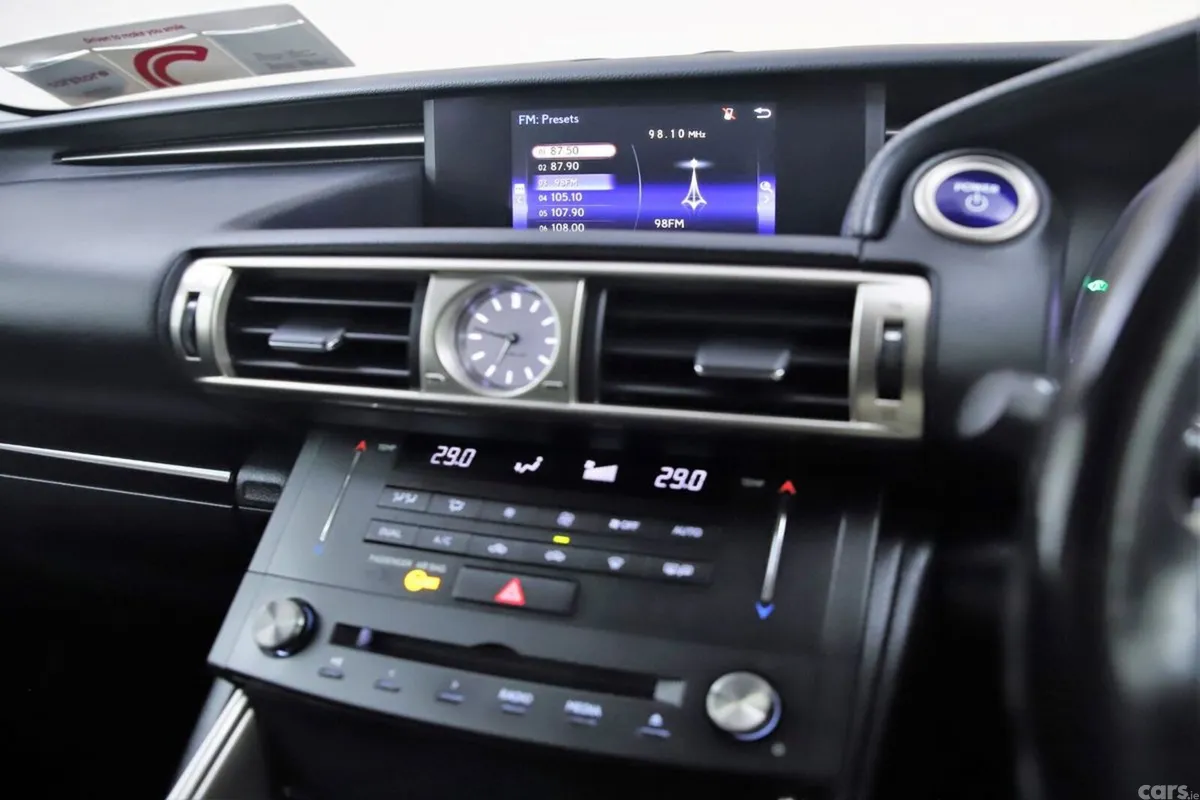 Lexus IS Saloon, Petrol Hybrid, 2017, Red